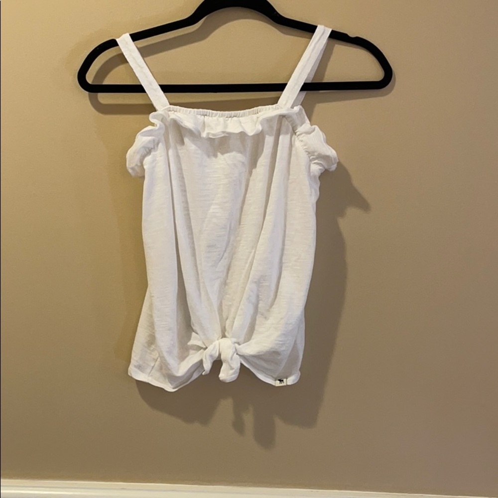 Abercrombie kids 13/14 white tank